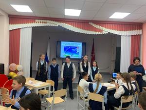 Школьный этап игры "Креатив-бой" в 1 корпусе