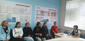 Первые Лицея знакомятся с профессиями 