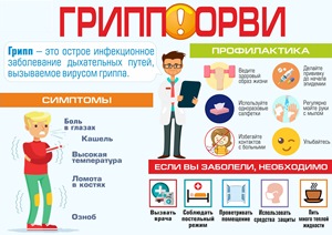 О гриппе и мерах его профилактики.